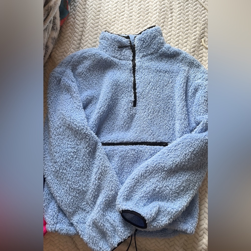 fluffy pull over